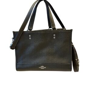 Women's Coach Leather Dempsey carryall tote cargo‎ green D2039-1959